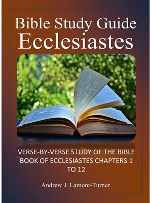 cover image of Bible Study Guide